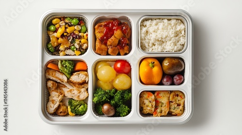 Airline Meals - Minimalist Presentation