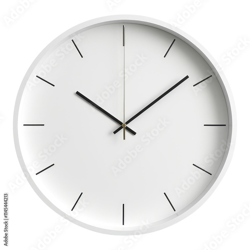 Wall clock isolated on transparent background Remove png, Clipping Path, pen tool