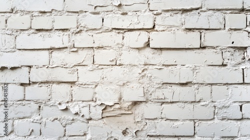 Whitewashed Brick Wall Texture: A Rustic, Weathered Backdrop