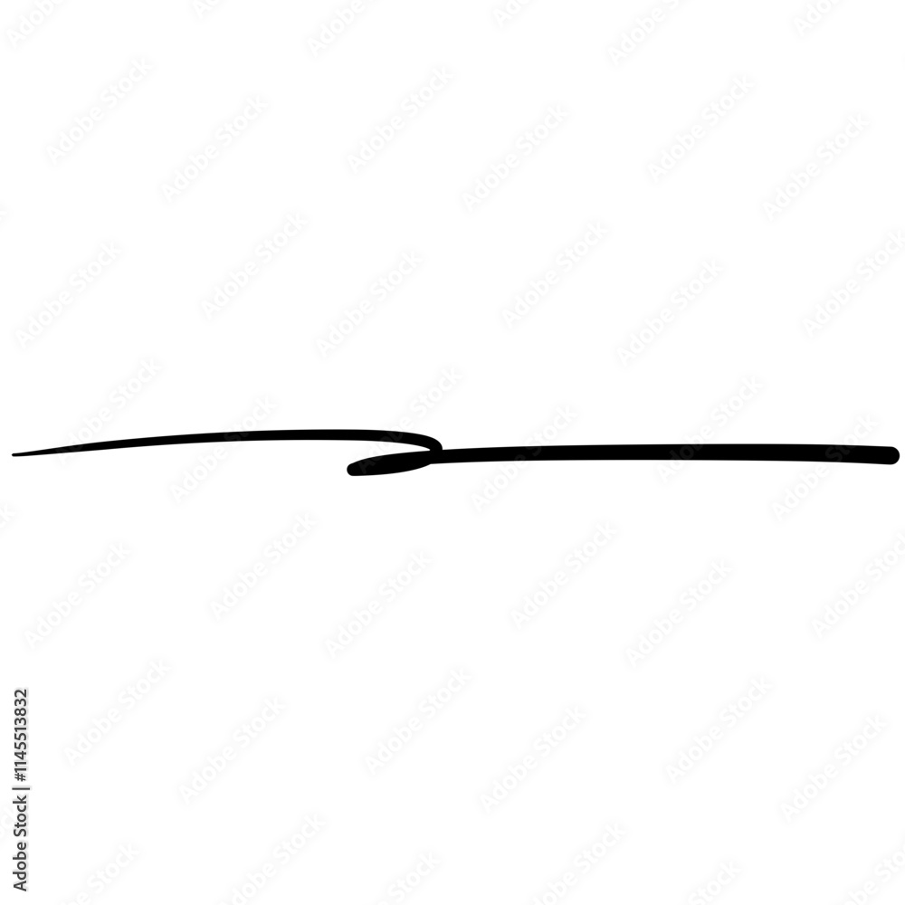 black hand drawn underline. hand drawn scribble line black hand drawn underline. hand drawn scribble line