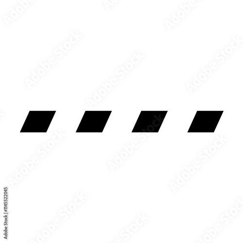 Slash lines pattern. Border with tilted parallel stripes. Embroidery ornament with slanted stitches on white background
