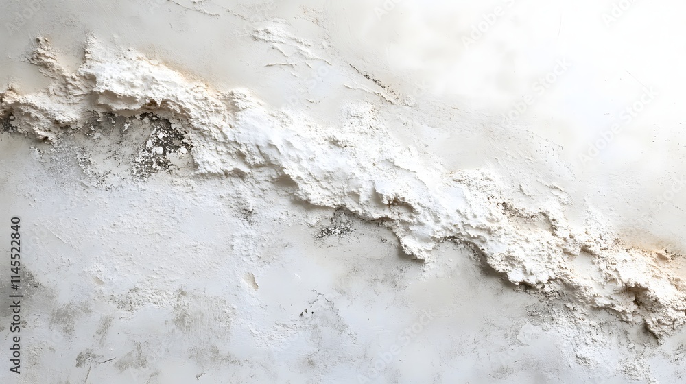 Obraz premium Abstract White Wall Texture with Rough Surface