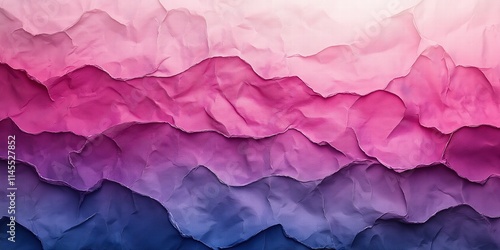 Wallpaper Mural Abstract background with layered watercolor and paper textures in soft pastel tones of pink and purple, evoking elegance and artistic creativity Torontodigital.ca