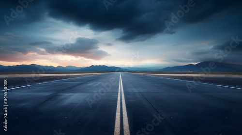Digital speed concept street asphalt landscape abstract background
