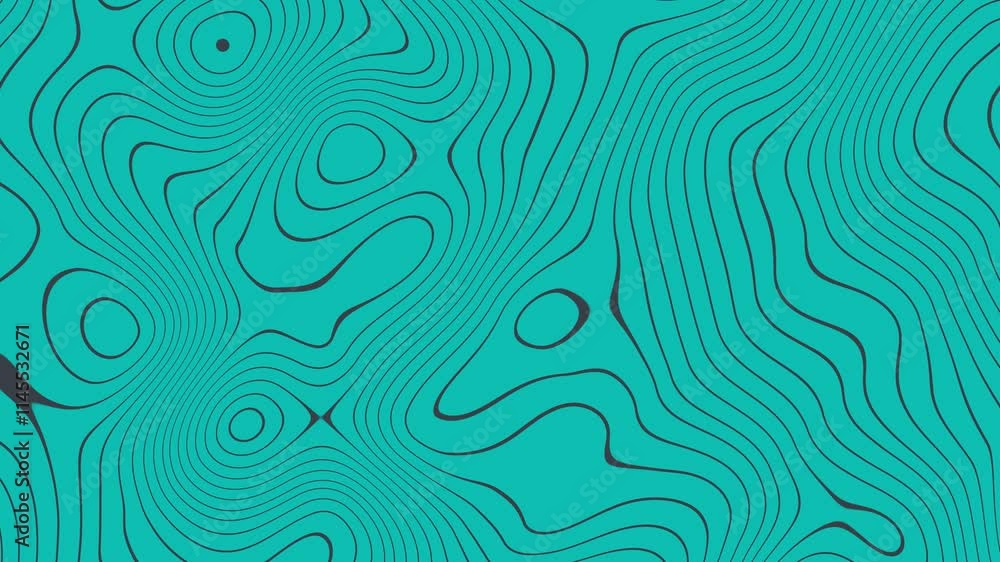 The background full of animated lines with wave motion, After effect The background full of animated lines with wave motion, After effect