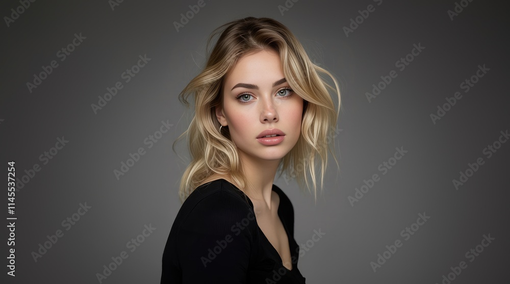 Beautiful blonde woman. Beauty, skincare, and cosmetics advertisements. Beautiful blonde woman. Beauty, skincare, and cosmetics advertisements.