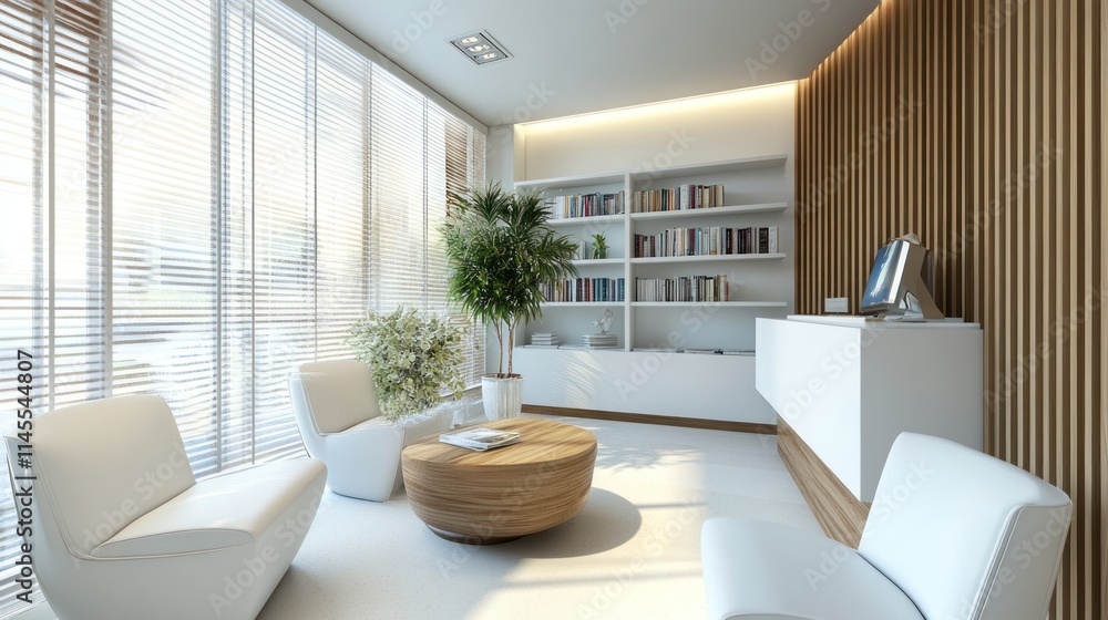 Modern Minimalist Office Reception Area Design Modern Minimalist Office Reception Area Design