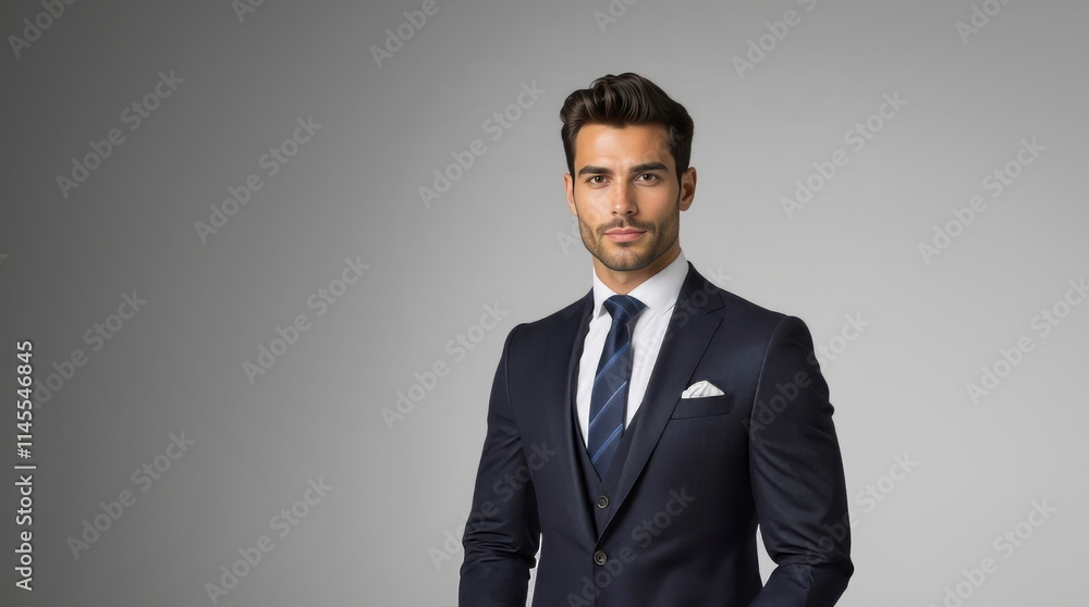 Young beautiful businessman. Elegant handsome model. Fashion Man portrait. Man in suit, attractive businessman, business style. Portrait of a guy in an expensive business suit. Young beautiful businessman. Elegant handsome model. Fashion Man portrait. Man in suit, attractive businessman, business style. Portrait of a guy in an expensive business suit.