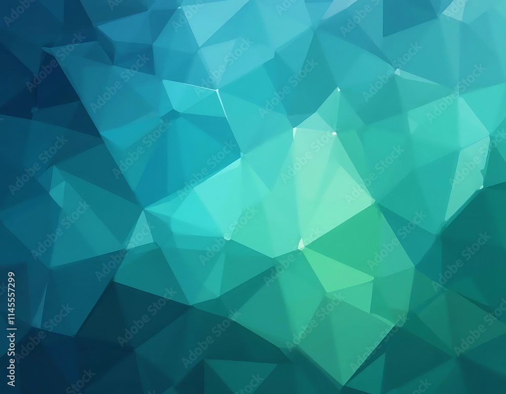 Abstract Blue and Green Triangle Pattern playful Abstract Blue and Green Triangle Pattern playful