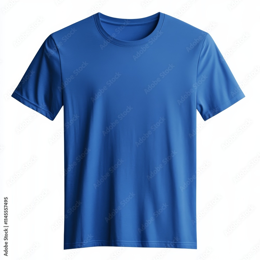 Blue t-shirt on white background. t-shirt Blue t-shirt on white background. t-shirt