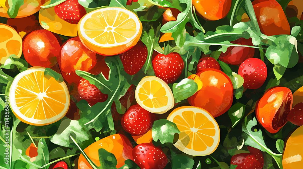 fresh garden salad fresh garden salad