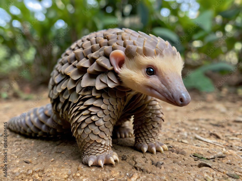 cute baby pangolin cute baby pangolin