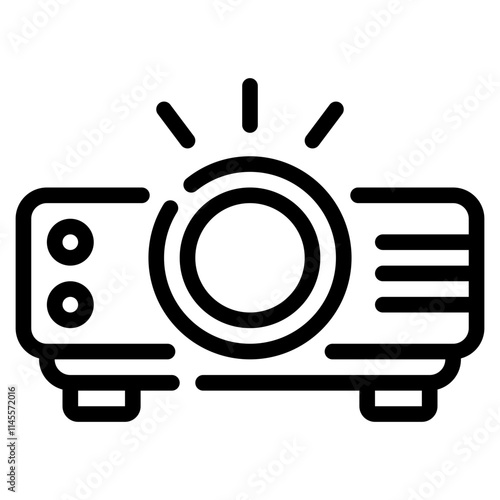 High-Quality Projector for Presentations and Entertainment