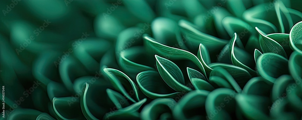 Micro foliage concept. Close-up view of vibrant green leaves showcasing intricate textures and natural beauty. Micro foliage concept. Close-up view of vibrant green leaves showcasing intricate textures and natural beauty.