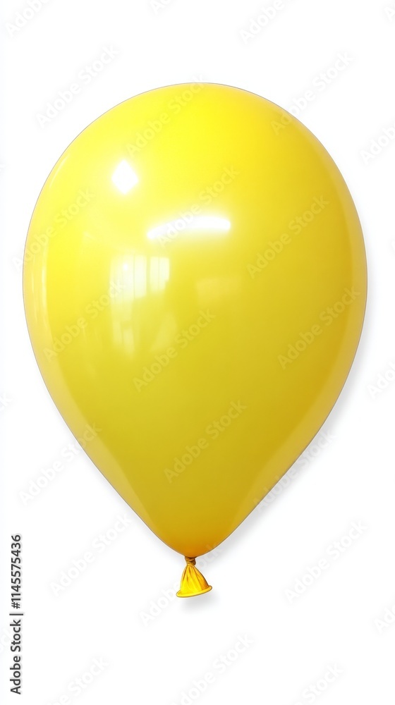 yellow balloon on white background. yellow ballon. Ballon yellow balloon on white background. yellow ballon. Ballon