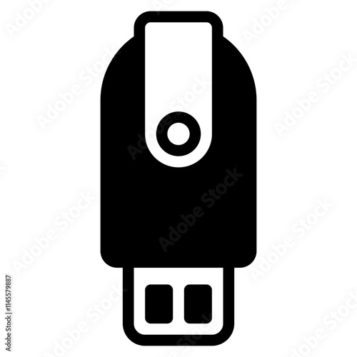 Compact USB Flash Drive Icon