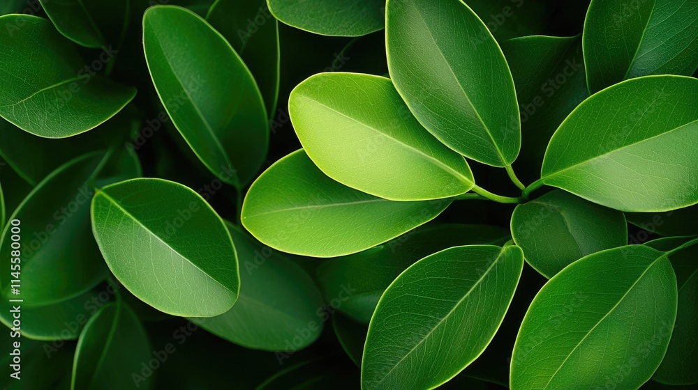 Micro foliage concept. Close-up of vibrant green leaves showcasing natural beauty and texture. Micro foliage concept. Close-up of vibrant green leaves showcasing natural beauty and texture.