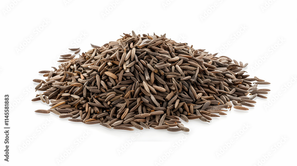 Close-up Photography of Cumin Seeds and Fennel Seeds on White Background for Food Blogs, Recipes, Spice Packaging, E-commerce, Cookbooks, Ads, Social Media, Health Websites Close-up Photography of Cumin Seeds and Fennel Seeds on White Background for Food Blogs, Recipes, Spice Packaging, E-commerce, Cookbooks, Ads, Social Media, Health Websites