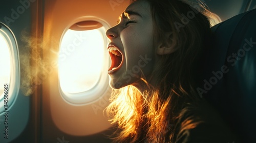 Fear of Flying: A Woman's Terrifying Flight Experience photo