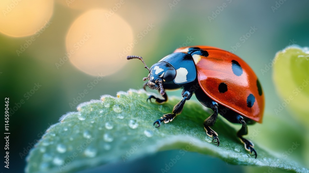 Fototapeta premium テントウムシ