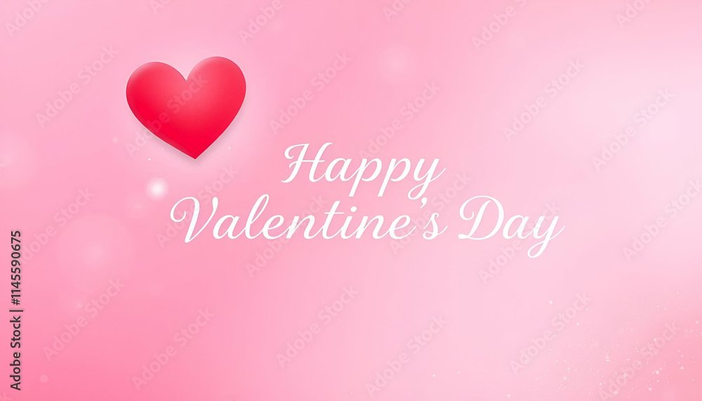 Valentines Day pink and red background poster. Valentines Day pink and red background poster.
