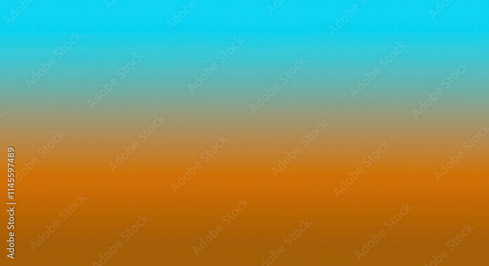 Naklejka premium Aqua to Amber Gradient 