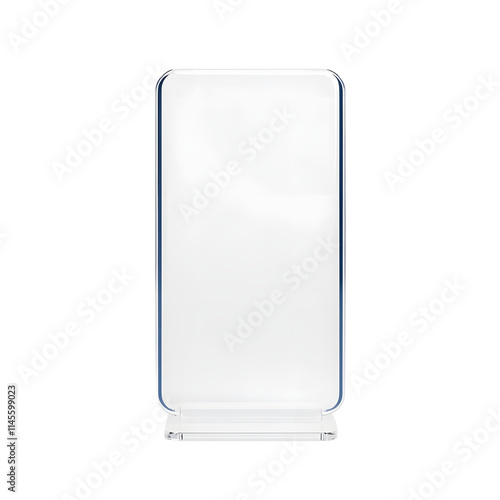 Smartphone stand on a white background, sleek and minimalist design, perfect for home or office use, offering a stable and convenient way to hold your phone for video calls, watching content, or hands photo