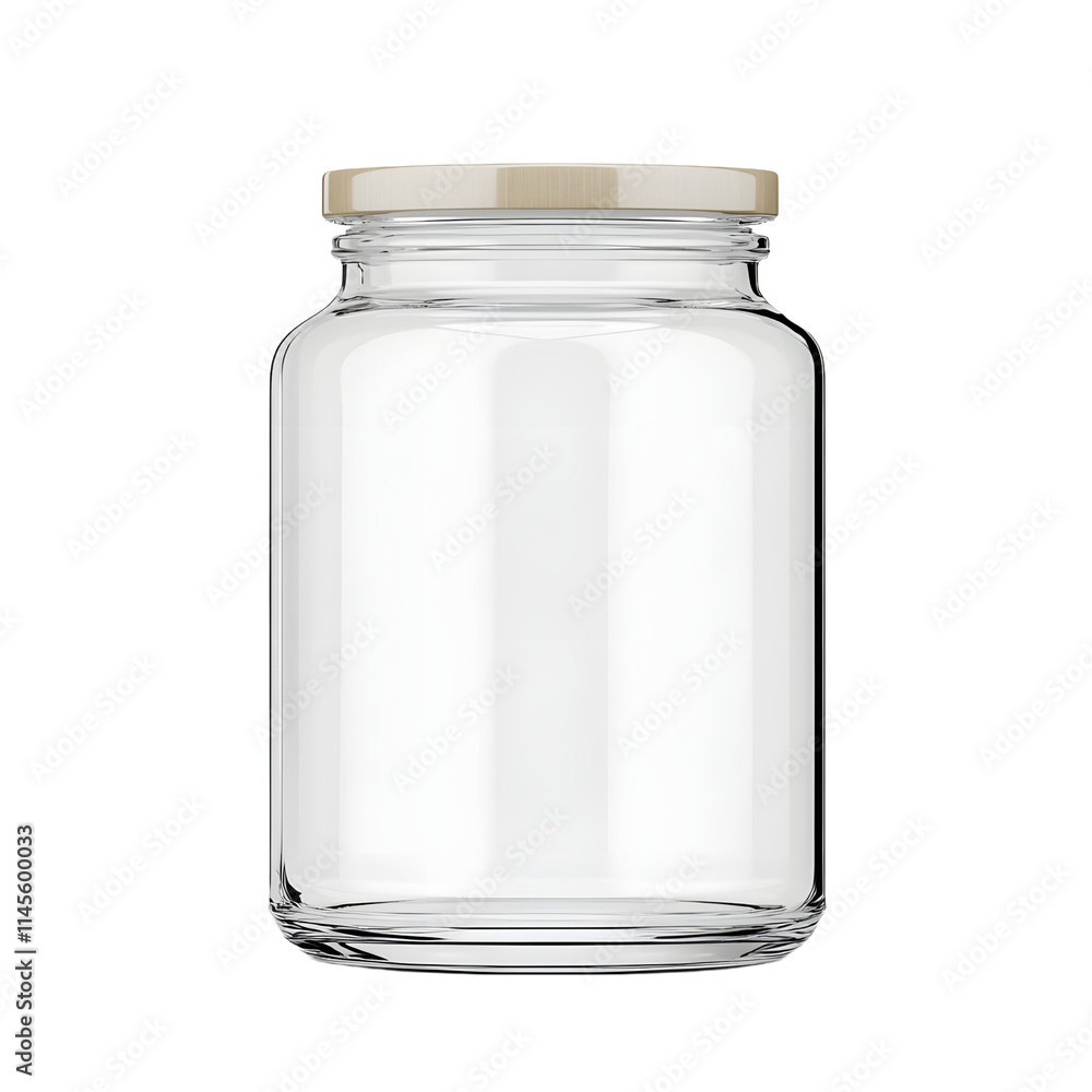 Glass jar with lid on a white background, simple and elegant design, ideal for storing food, spices, or small items, combining functionality and style for your kitchen or home.
Glass jar with lid on a white background, simple and elegant design, ideal for storing food, spices, or small items, combining functionality and style for your kitchen or home.