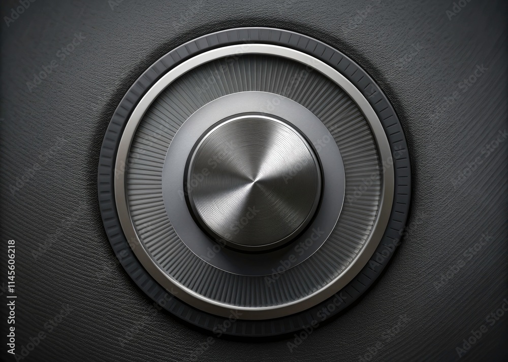 Speaker Volume Control Buttons: Black Sound Level Graphic Design Elements Speaker Volume Control Buttons: Black Sound Level Graphic Design Elements