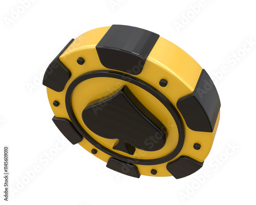  Casino Chip 3D