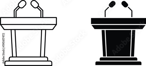 Podiums, Lecterns, Public Speaking, Microphones, Presentations, Events, Conferences, Stages, Speeche