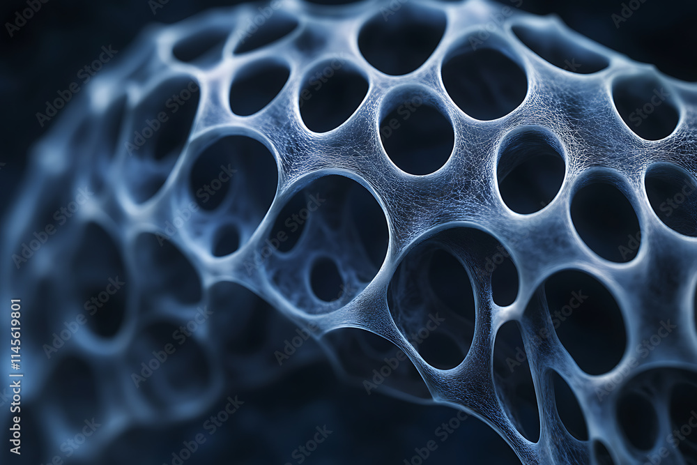 Intricate Biological Structure - Scientific Pattern Intricate Biological Structure - Scientific Pattern