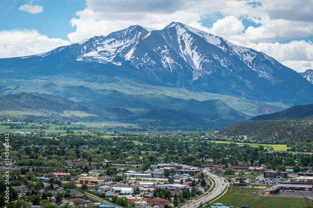 Carbondale with Mt Sopris view