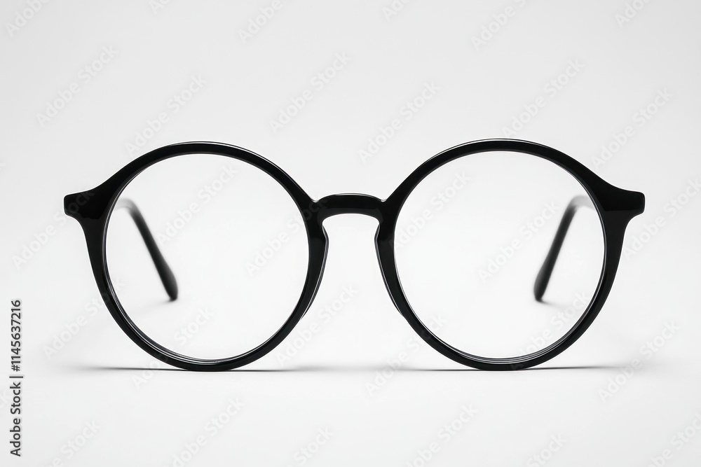 Pair of glasses on white background. Pair of glasses on white background.