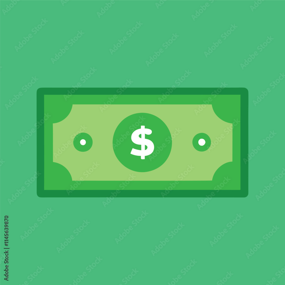 Dollar banknotes isolate on white background Dollar banknotes isolate on white background