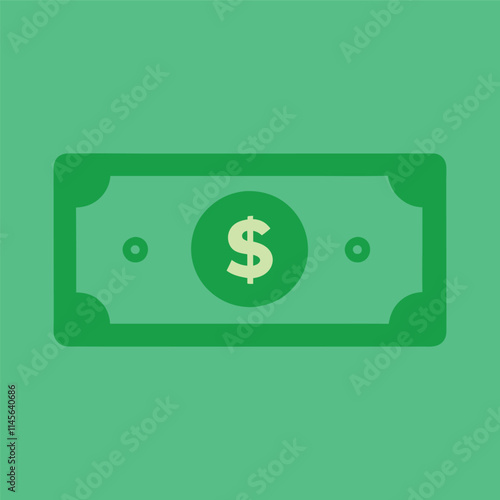 Dollar banknotes isolate on white background