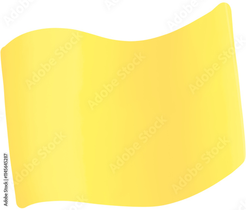 Golden yellow flag