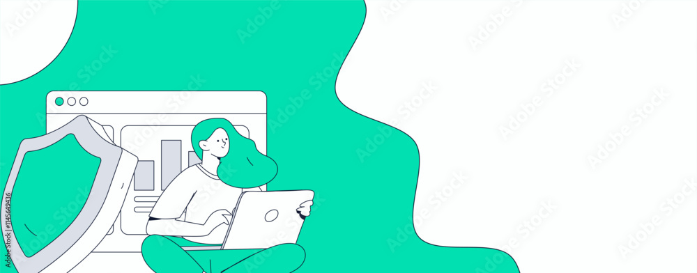 Business network security character flat vector concept operation hand drawn illustration
Business network security character flat vector concept operation hand drawn illustration