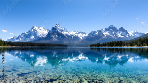 lake in the mountains