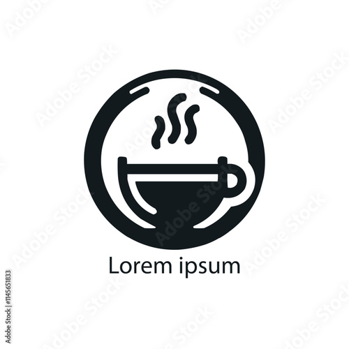 Coffee shop logo template