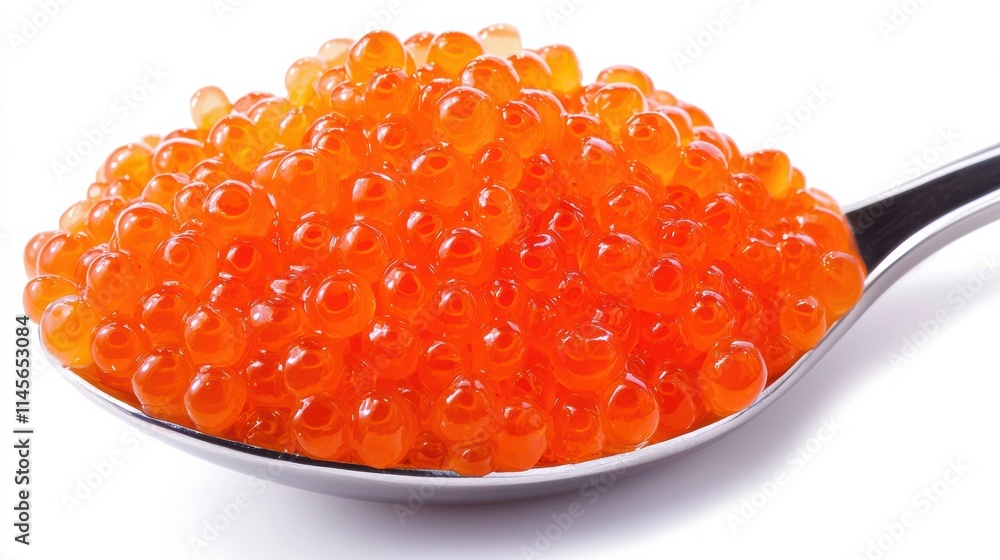 Savoring fresh salmon roe delicacies culinary exploration gourmet kitchen close-up view Savoring fresh salmon roe delicacies culinary exploration gourmet kitchen close-up view