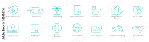 24x7 Customer Support, Fast Delivery, Gift Wrapping, Contactless Delivery, Order Tracking, Multiple Payment Options, Exclusive Offers, Loyalty Rewards, Free Samples, Buy One Get One Free 