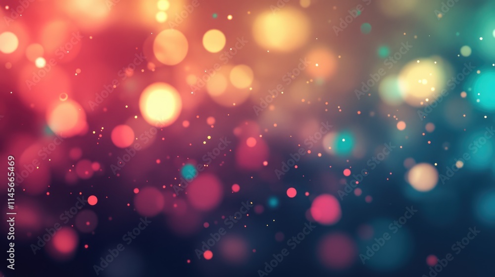 Colorful bokeh lights background creating an abstract atmosphere for digital media and technology themed articles or presentations. Colorful bokeh lights background creating an abstract atmosphere for digital media and technology themed articles or presentations.