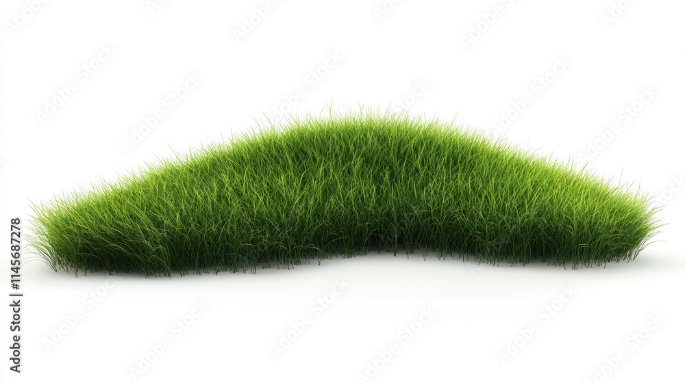 Grass home symbol created from lush green grass on a white background representing eco-friendly living and sustainability concepts. Grass home symbol created from lush green grass on a white background representing eco-friendly living and sustainability concepts.