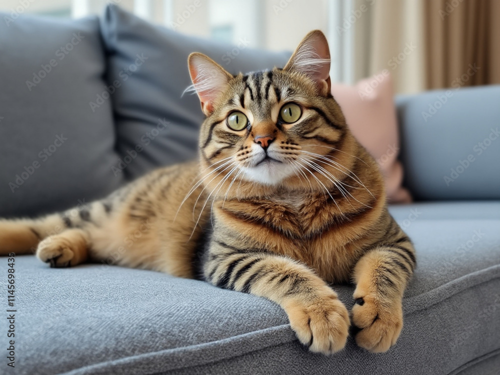 cat on the couch cat on the couch