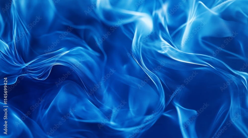 Obraz premium Abstract blue particle background. Flow wave with dot landscape. Digital data structure. Future mesh or sound grid. Pattern point visualization. Technology vector illustration.