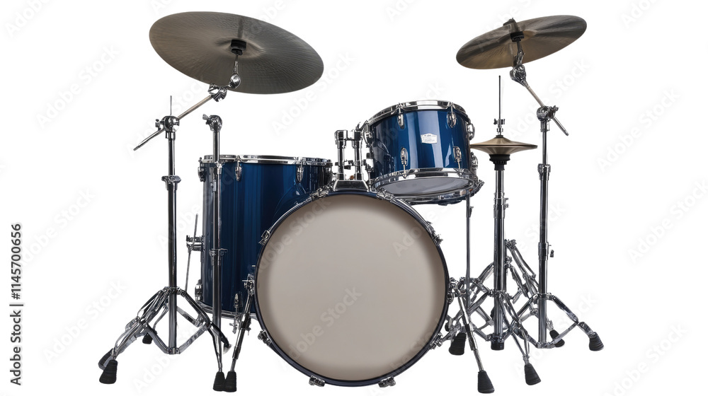 Blue Pearl Drum Kit: Studio-ready drum set, professional-grade, vibrant blue finish, gleaming chrome hardware, perfect for recording or live performance. Blue Pearl Drum Kit: Studio-ready drum set, professional-grade, vibrant blue finish, gleaming chrome hardware, perfect for recording or live performance.