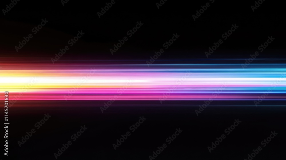 Modern abstract light streaks in vibrant colors on a black background creating a dynamic and energetic atmosphere for creative projects Modern abstract light streaks in vibrant colors on a black background creating a dynamic and energetic atmosphere for creative projects