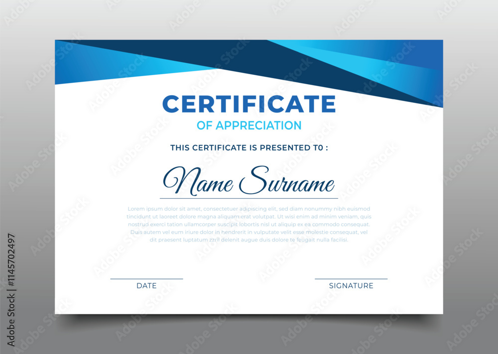 colorful modern business certificate template flyer design collection colorful modern business certificate template flyer design collection