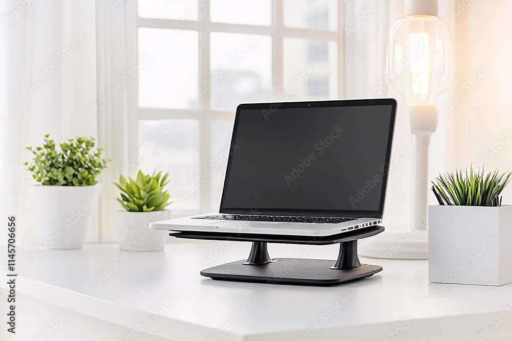 Modern Laptop Stand for a Stylish Workspace Modern Laptop Stand for a Stylish Workspace
